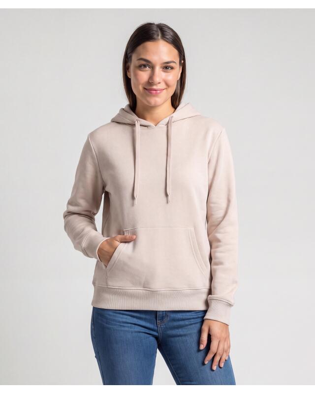 سويت شيرت أساسي للنساء، إكرو (KiK Basic Sweatshirt (naturfarben)) — KiK, منتج ألماني أصلي في المغرب