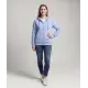 Sweatjacke mit Rippbündchen