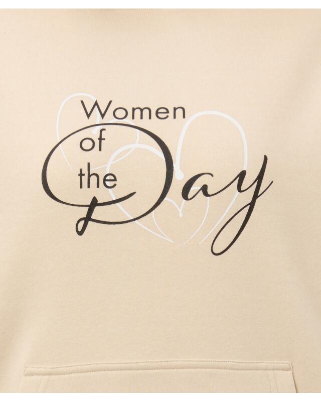 Sweatshirt with lettering for women, cream (KiK Sweatshirt mit Schriftzug (creme)) — KiK, authentic German product in Morocco