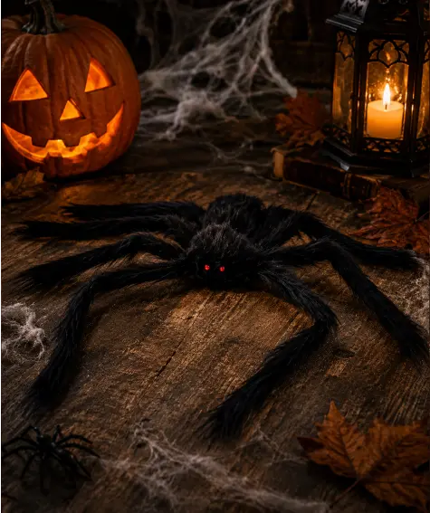 Pająk dekoracyjny na Halloween