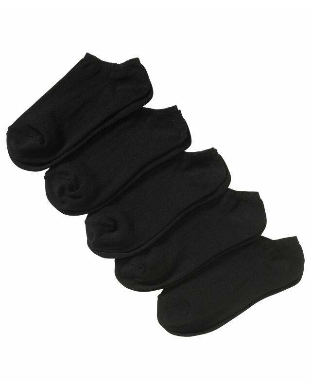 Socquettes unisexes femme, noir (KiK Unisex Sneakersocken (schwarz)) — KiK, produit allemand authentique au Maroc
