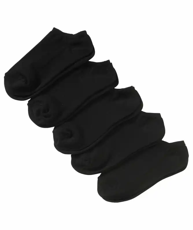 Unisex sneakersokken in zwart