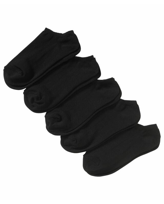 Unisex sneaker socks for women, black (KiK Unisex Sneakersocken (schwarz)) — KiK, authentic German product in Morocco