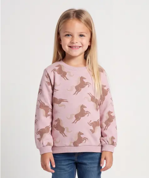 Bluza z motywem koni