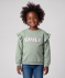 Sweatshirt mit Aufnähern aqua