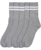 Sportsocken grau melange
