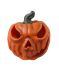 Halloween Teelichthalter Kürbis orange