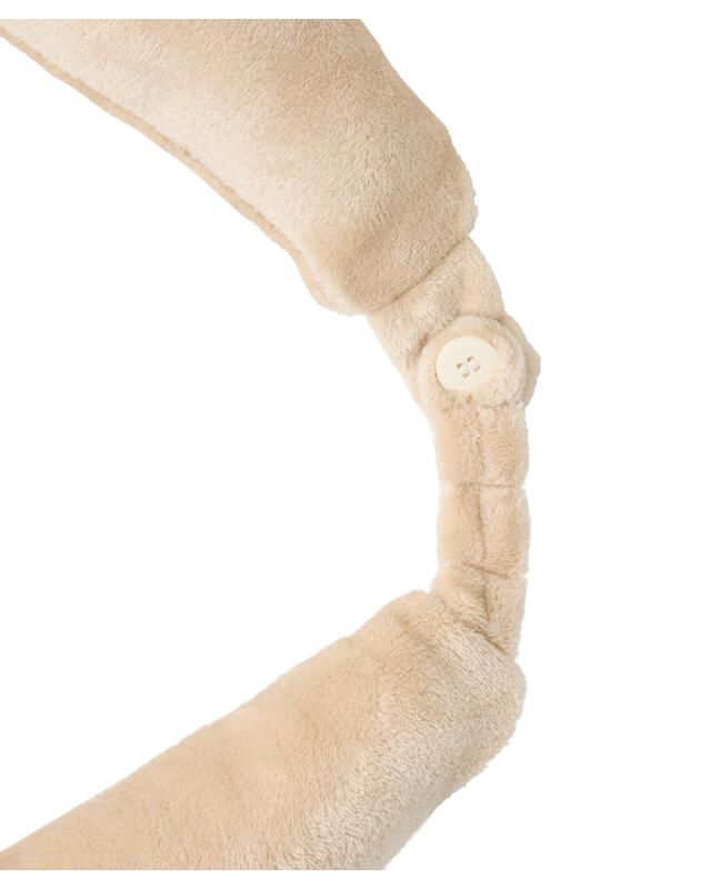 وسادة رضاعة من الفليس للرضيعة، كريمي (KiK Stillkissen aus Fleece (creme)) — KiK, منتج ألماني أصلي في المغرب