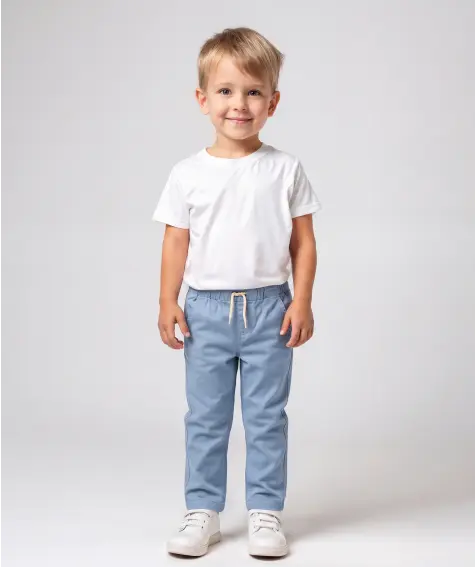 Blaue Twillhose