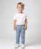 Blaue Twillhose blau