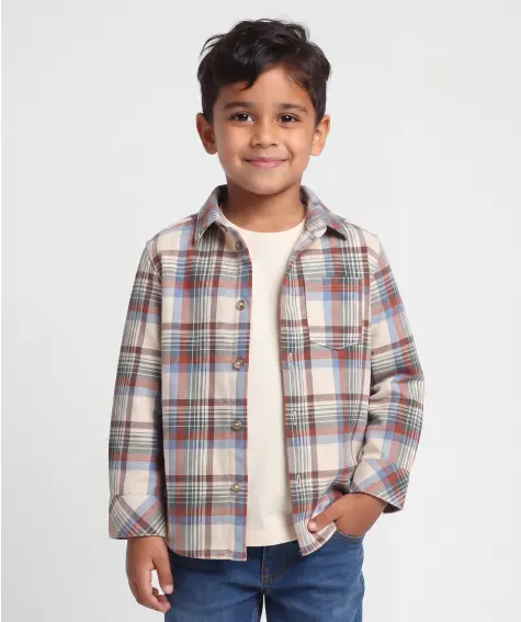Langarmshirt + Hemd