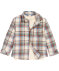 Langarmshirt + Hemd offwhite