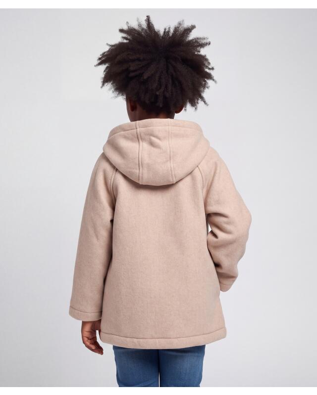 Coat with toggle fastenings for girls, natural (KiK Mantel mit Knebelverschluss (naturfarben)) — KiK, authentic German product in Morocco
