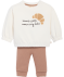Newborn Sweatshirt + Hose offwhite