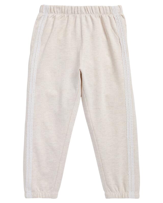 Tracksuit with lace for girls, off-white (KiK Jogginganzug mit Spitze (offwhite)) — KiK, authentic German product in Morocco