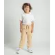 Pantalones cargo en color beige