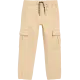 Pantalones cargo en color beige