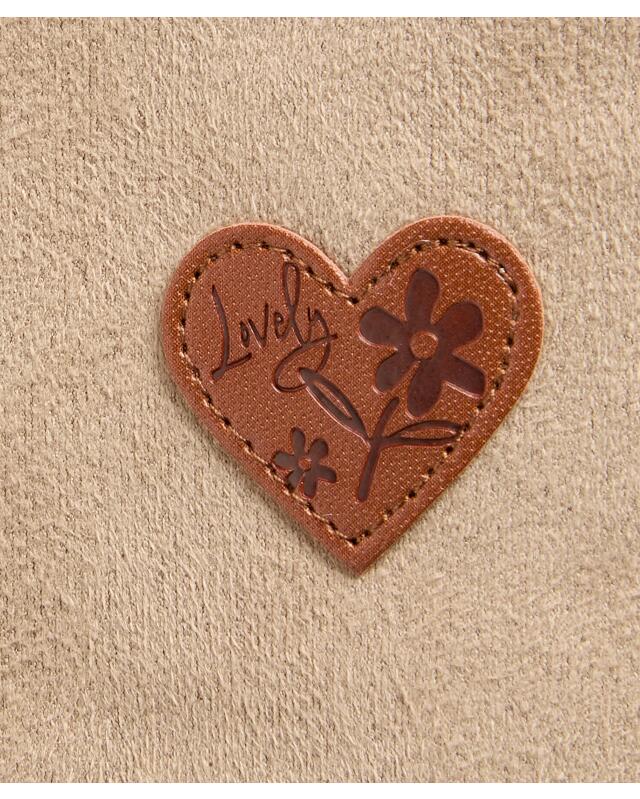 Faux suede jacket for girls, brown (KiK Jacke in Wildlederoptik (braun)) — KiK, authentic German product in Morocco