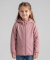 Vest gebreid met fleecevoering roze