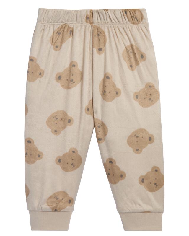 Pyjama à oursons bébé fille, crème (KiK Pyjama mit Bärchen (creme)) — KiK, produit allemand authentique au Maroc