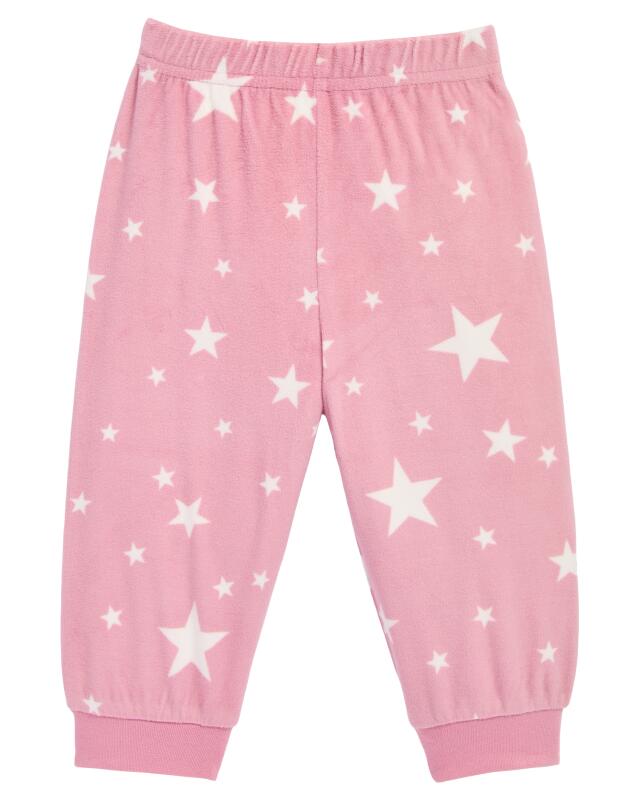 بيجامة بنقشة نجوم شاملة للرضيعة، وردي (KiK Pyjama mit Sternen-Allover-Muster (rosa)) — KiK, منتج ألماني أصلي في المغرب