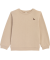 Sweatshirt mit Dino-Stickerei braun