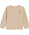 Sweatshirt mit Dino-Stickerei braun