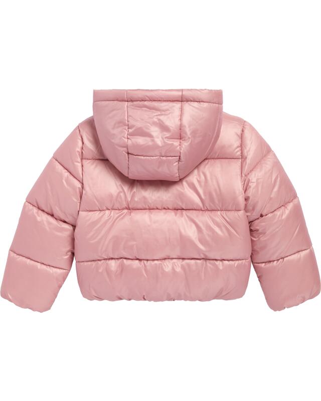 Doudoune légère brillante fille, rose foncé (KiK Glänzende Steppjacke (dunkelrosa)) — KiK, produit allemand authentique au Maroc