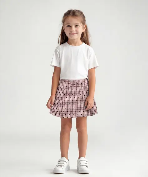 Skort im Karomuster