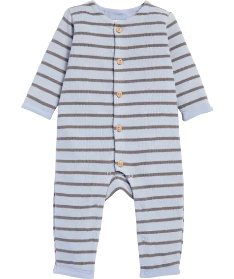 Newborn Strampler mit Streifen