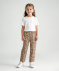 Jeans mit Leo-Allover-Print hellbraun