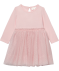 Kleid mit Tüll altrosa