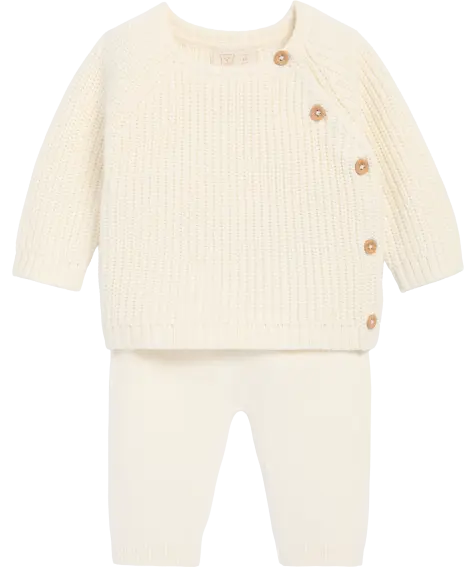 Newborn Strickpullover + Hose