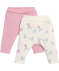 Newborn Hosen mit Futter hellrosa
