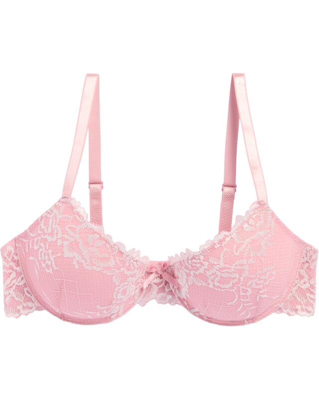 Push-up bra for women, pink (KiK Rosafarbener Push-up-BH (rosa)) — KiK, authentic German product in Morocco