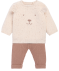 Newborn Strickpullover + Strickhose Beige