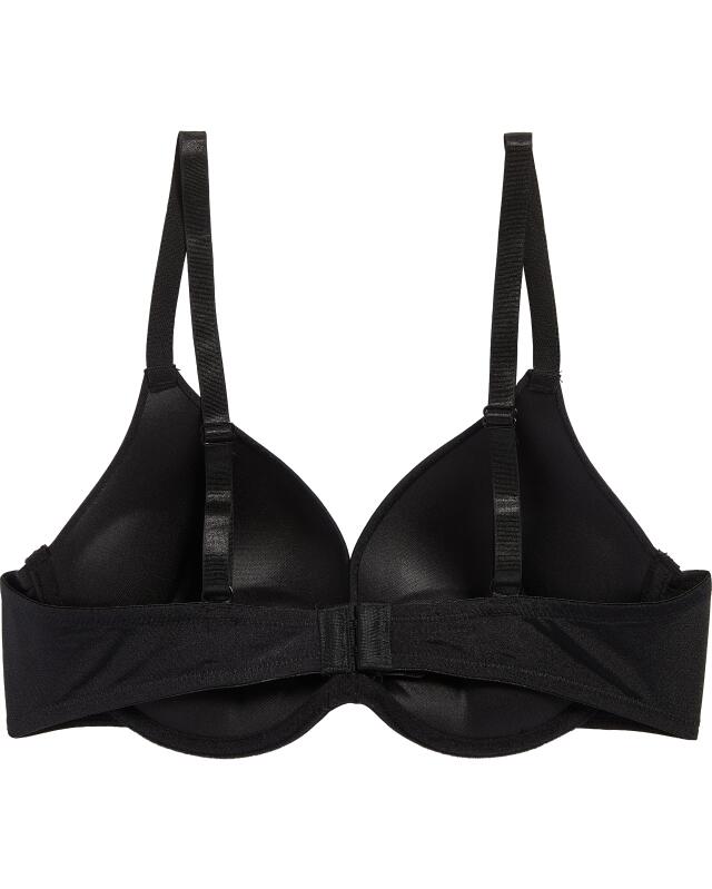 Super push-up bra for women, black (KiK Super Push-up-BH (schwarz)) — KiK, authentic German product in Morocco