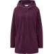 Lilafarbene Fleecejacke