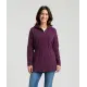 Lilafarbene Fleecejacke