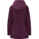Lilafarbene Fleecejacke