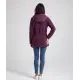 Lilafarbene Fleecejacke