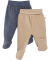 Newborn Pull-on-Hosen in Cordoptik grau