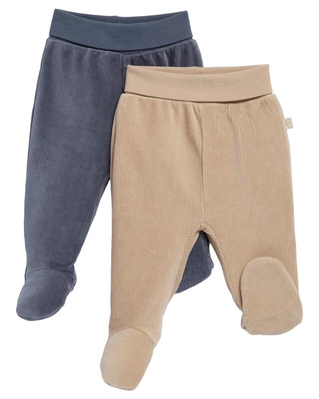 سراويل سهلة اللبس بمظهر الكورديروي لحديثي الولادة للرضيع، رمادي (KiK Newborn Pull-on-Hosen in Cordoptik (grau)) — KiK, منتج ألماني أصلي في المغرب