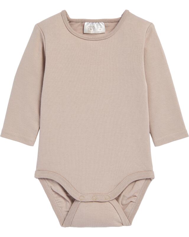 Body + salopette naissance garçon, taupe (KiK Newborn Body + Latzhose (taupe)) — KiK, produit allemand authentique au Maroc