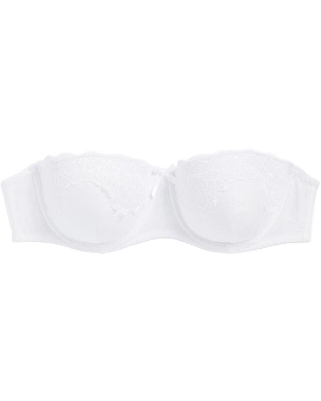 Soutien-gorge balconnet en jacquard femme, blanc (KiK Balconette-BH aus Jacquardstoff (weiß)) — KiK, produit allemand authentique au Maroc