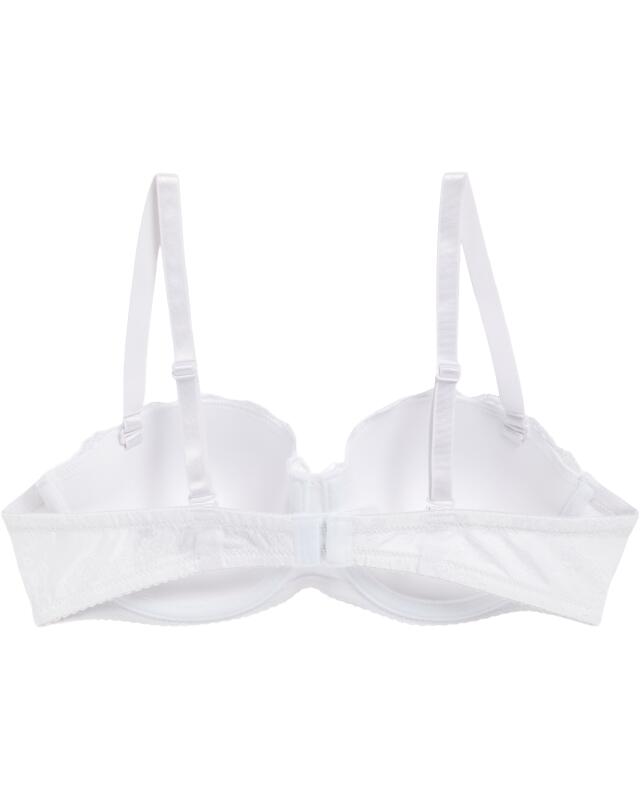 Soutien-gorge balconnet en jacquard femme, blanc (KiK Balconette-BH aus Jacquardstoff (weiß)) — KiK, produit allemand authentique au Maroc