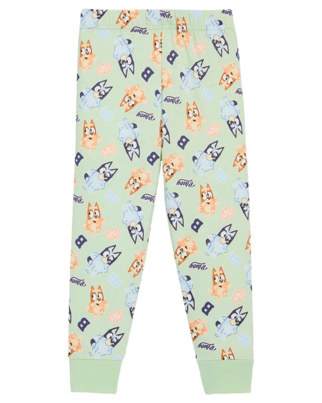 Pyjama en coton garçon, vert menthe (KiK Pyjama aus Baumwolle (mintgrün)) — KiK, produit allemand authentique au Maroc