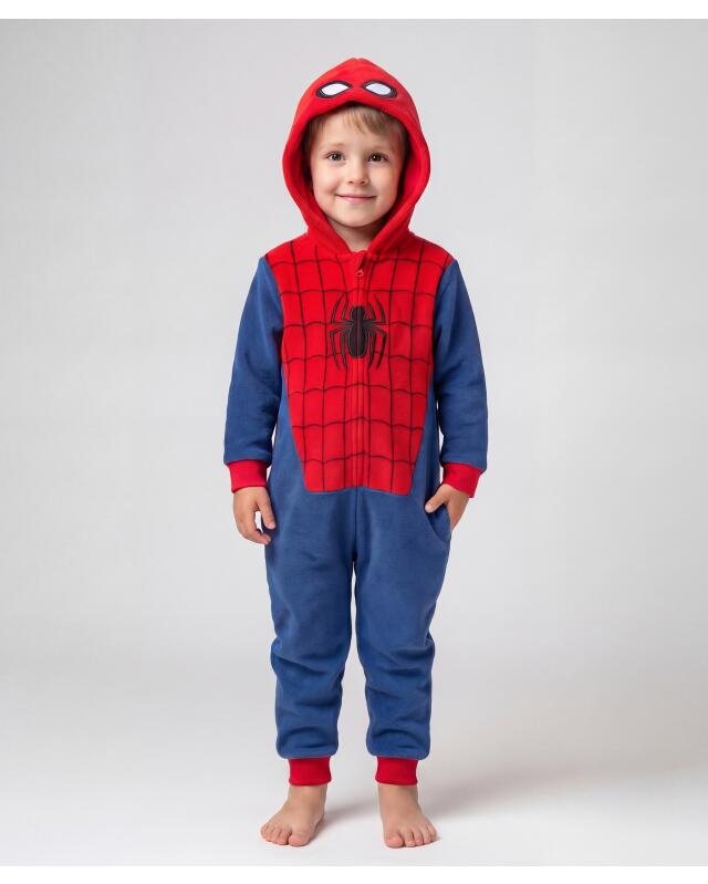 Pyjama polaire garçon, rouge (KiK Schlafanzug aus Fleece (rot)) — KiK, produit allemand authentique au Maroc