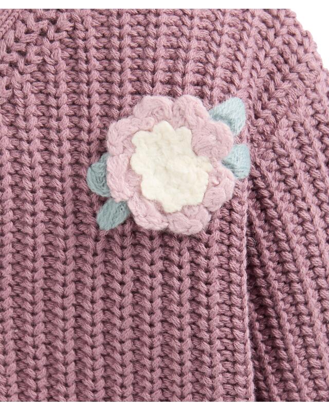 كارديجان تريكو لحديثي الولادة للرضيعة، توتي (KiK Newborn Strickjacke (beere)) — KiK, منتج ألماني أصلي في المغرب