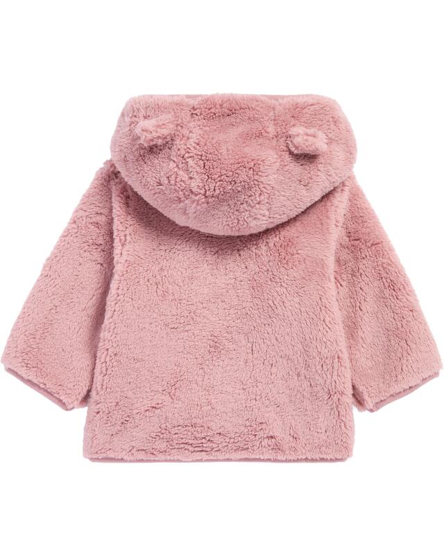 جاكيت فليس لحديثي الولادة للرضيعة، وردي قديم (KiK Newborn Fleecejacke (altrosa)) — KiK, منتج ألماني أصلي في المغرب
